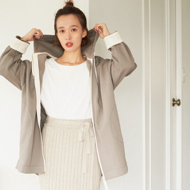 羽織れば、あったか。