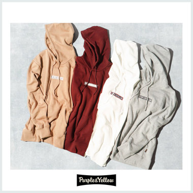 定番のパーカも、秋カラーにシフト！