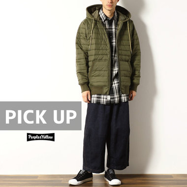 【casual outer】暖冬とはいえ、まだまだ油断は出来ない季節。