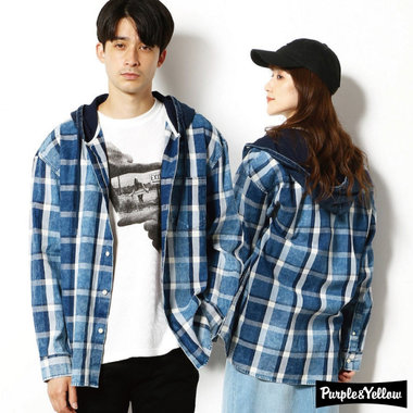 人気沸騰中！！！パーカが苦手でも着たくなるシャツパーカ♪