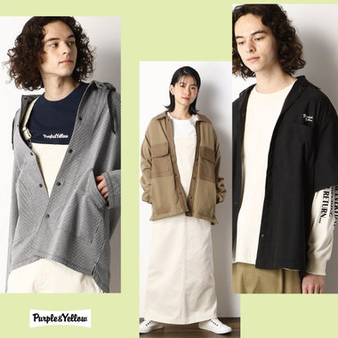 ざっくり羽織れる、シャツ＆シャツブルゾン