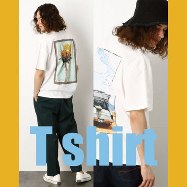 Tシャツ、ロンTが活躍します！