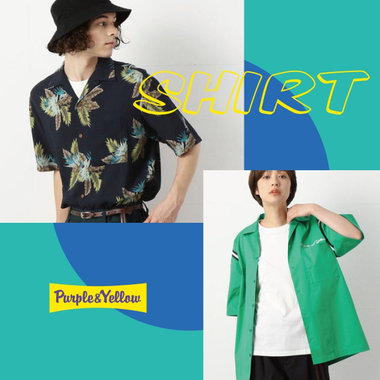 涼し気シャツで、きれいめアメカジスタイル