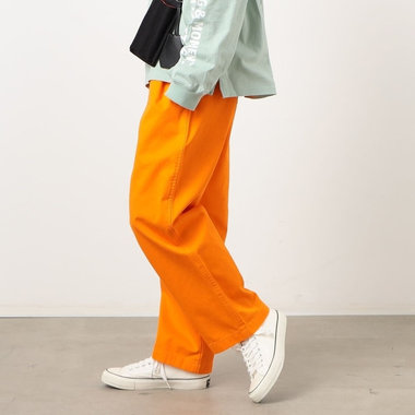 コットンツイル アジャスト釦パンツ