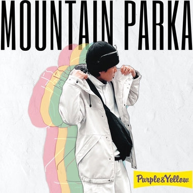 バックフリースボンディングマウンテンパーカ