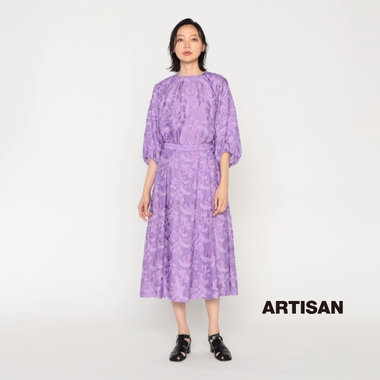 花唐草カットジャカード