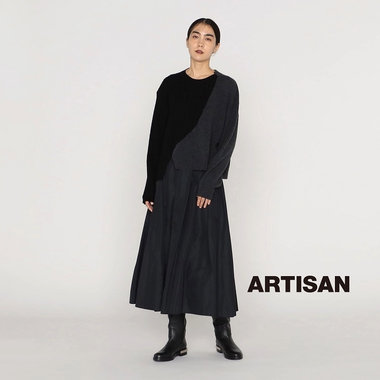 アシンメトリーニット