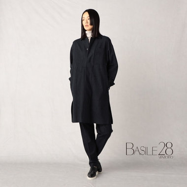 ウールフィール　ロングシャツ