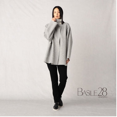 ブラックデニム サイドジップパンツ