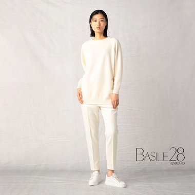 スムース ニットプルオーバー