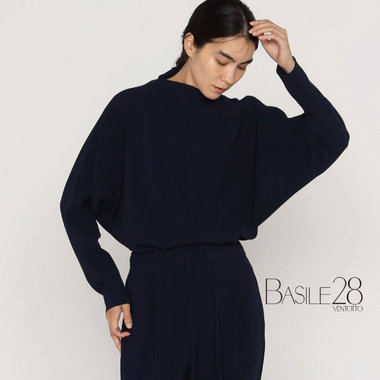 リサイクルダブルクロス　ブラウス