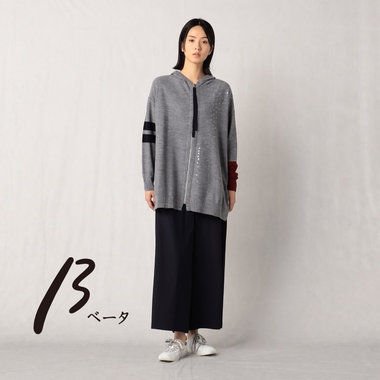 スパンコール刺繍 ニット