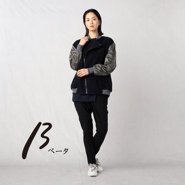 ミリタリーコートブルゾン