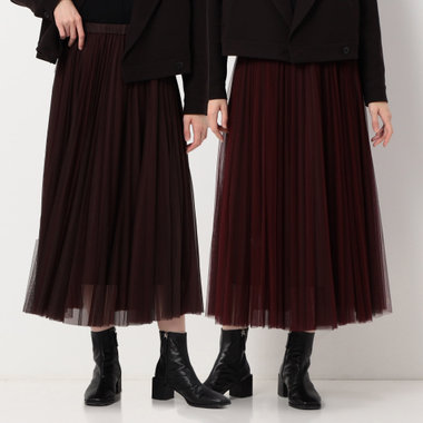 【リバーシブル】ソフトチュール スカート