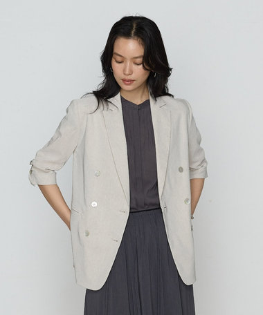 リネン ジャケット