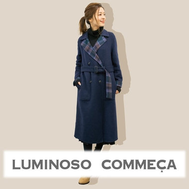 ルミノーゾ・コムサのきれいめアウター