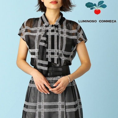 エンブロイダリーレースでつくる、レースリボン刺繍チェックアイテム