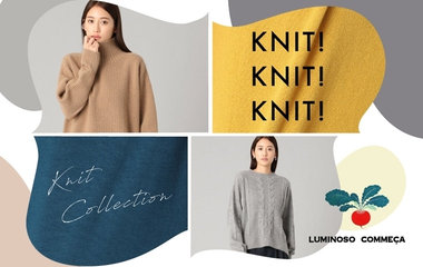 ニット特集｜ルミノーゾ・コムサ
