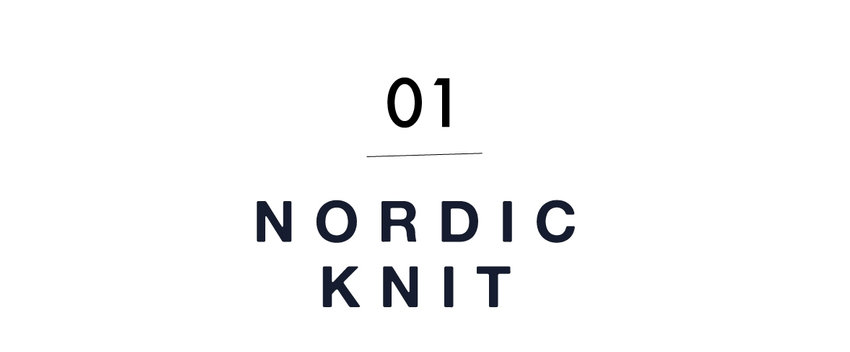 Nordic knit