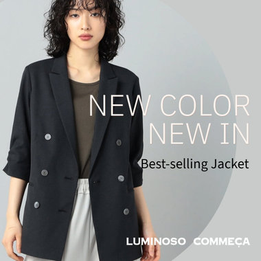 人気NO.1ジャケットにブラック登場