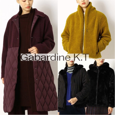 暖かくて軽い！Gabardine K.T の上質アウター