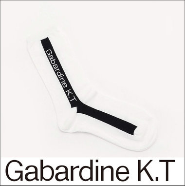 Gabardine K.T オリジナルのクルーソックス