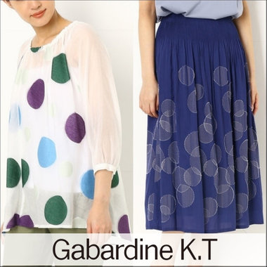 コーディネートの主役になるドット柄アイテム