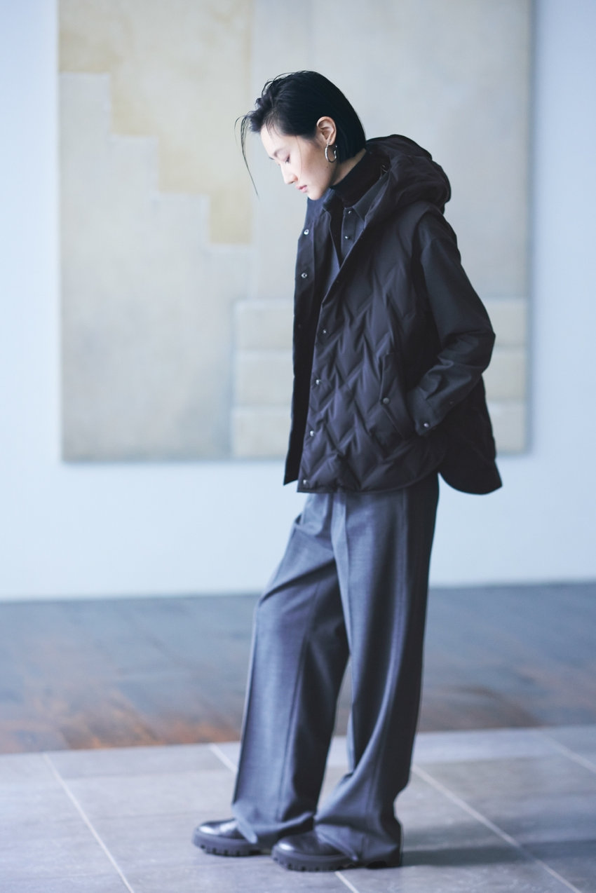 ニューダウン・ジレ｜ギャバジン K.T｜2024.11 2024.10.28｜Gabardine