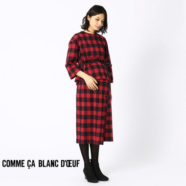 ニット素材だからストレスフリー　“バッファローチェックシリーズ”