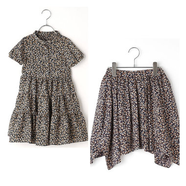 ヴィンテージ感のあるフラワープリント