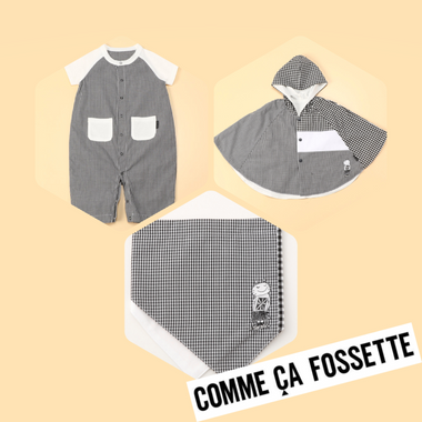 ギフトにもおすすめ ギンガムチェック＆ネコワッペン