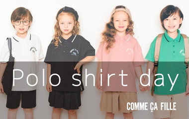 ポロシャツ特集｜コムサ・フィユ