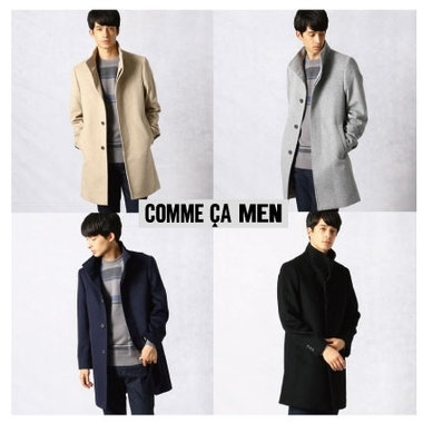 やっぱり人気NO.1 コムサメンの「アンゴラコート」