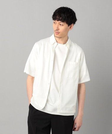 和歌山編み IL PRINCIPEジャージー ボタンダウンカラーシャツ