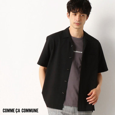 カジュアルなのにきちんと見え！コムサコミューンのシャツ
