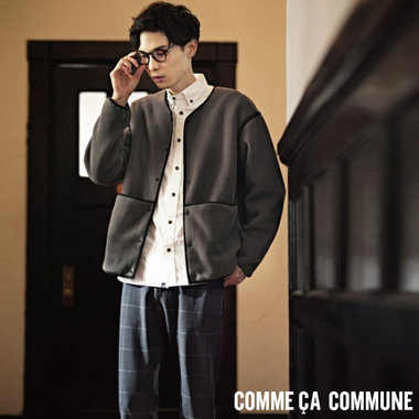 軽くてあったか、洗えるフリースブルゾン