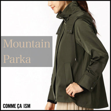 【今旬なマウンテンパーカのご紹介】