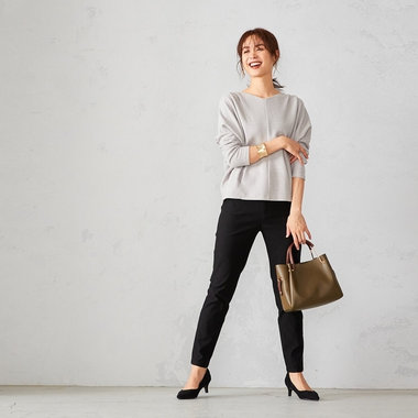 着ぶくれしやすい冬におすすめ！「スリムパンツ」でスタイルアップ効果♪