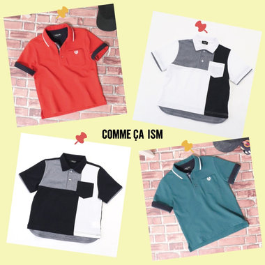 人気のポロシャツで、お父さんとリンクコーデ！