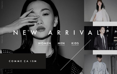 NEW ARRIVAL ｜コムサイズム