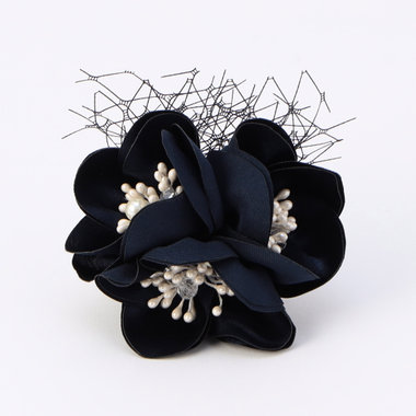 フラワー×チュール　コサージュ