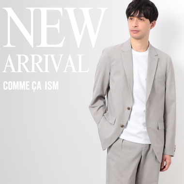 4月新作ラインナップ｜コムサイズムメンズ