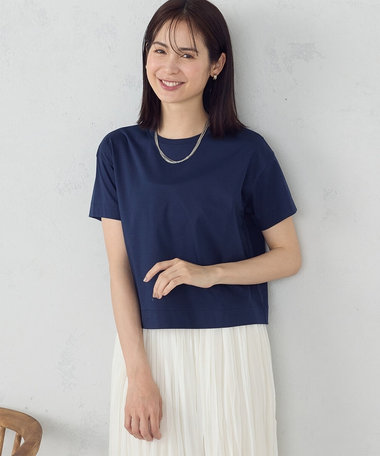 ボックスシルエット　クロップド丈　Ｔシャツ