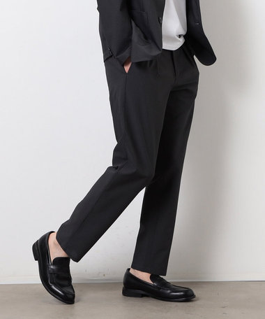 【セットアップ対応】シアサッカー テーパードパンツ