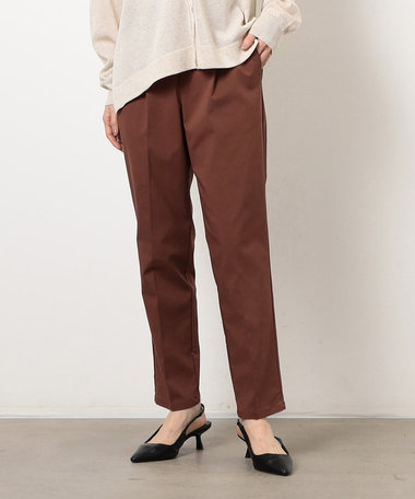 【美しいベーシックパンツ】テーパードパンツ