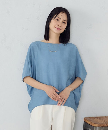 日本の色 Tブラウス 朝凪の港町