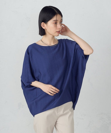 日本の色 Tブラウス 朝凪の港町