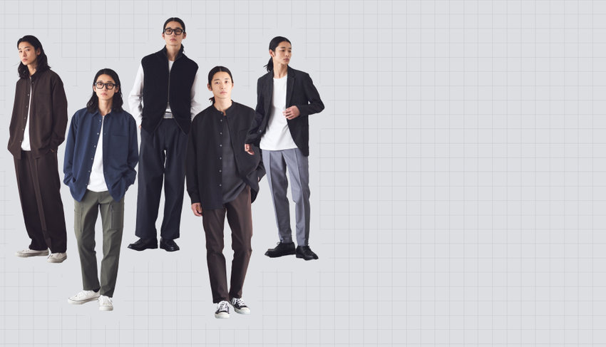 毎日に使いやすい。スマートベーシックパンツ│コムサイズム 2025.08