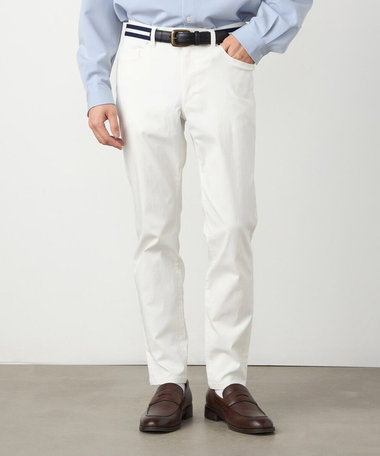 【スマートベーシックパンツ】ハイテンションツイル スキニーパンツ