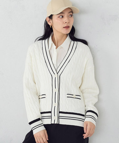 チルデン オーバーサイズカーディガン